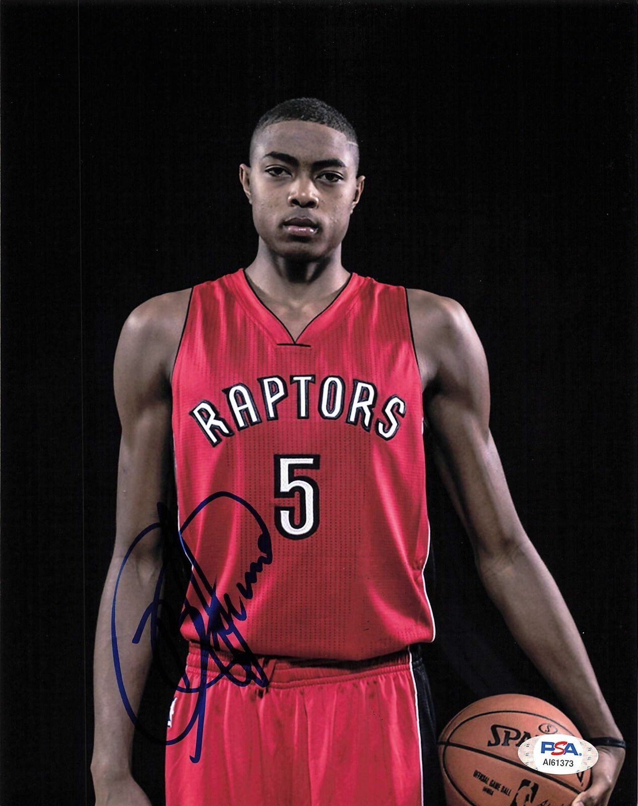 Bruno Caboclo signed 8x10 Photo Poster painting PSA/DNA Toronto Raptors Autographed