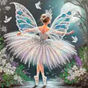 (Multi-Style)Elf Girl-Partial Special Shaped Diamond Painting 30*30CM