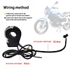 12V Motorcycle Speaker Bluetooth-Compatible Moto FM Radio AUX USB TF MP3 Player