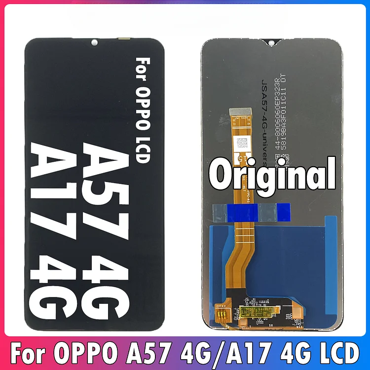 6.56" Original For OPPO A17 4G CPH2477 LCD Touch Screen Digitizer Assembly For OPPO A57 4G CPH2387 LCD Display Repair Parts