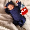 20" Lifelike Pierce Sleeping Weighted Reborn Baby Boy Newborn Doll - RBBI-Myrebornbabydoll&reg; Myrebornbabydoll&reg;