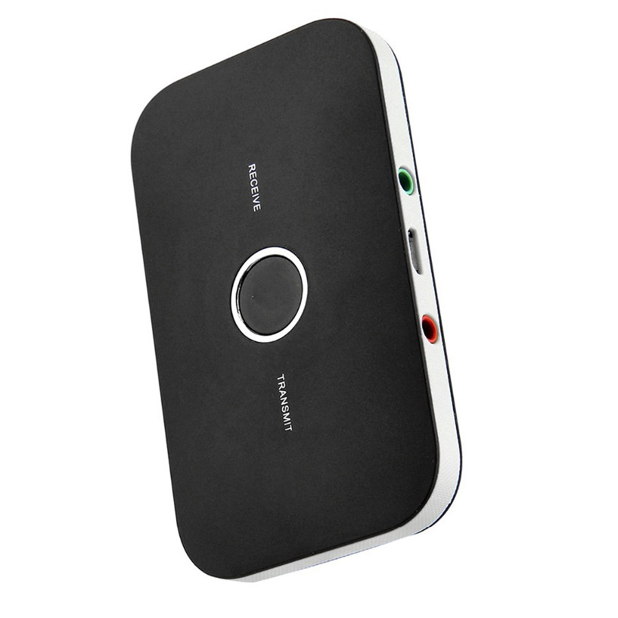 Likron Watches Likron Bluetooth 50 2-in-1 Wireless Audio Adapter TXRX with 35mm AUX and RCA Support for Car