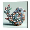 uk.everydayedeals DIY Pearl Painting With Frame - Handmade Self-Adhesive Pearls - Bird(30*30cm)