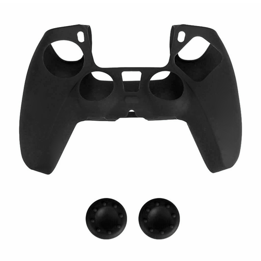 

Silicone Cover For Ps5 Controller Protection Case + Thumb Grips, Black, 501 Original
