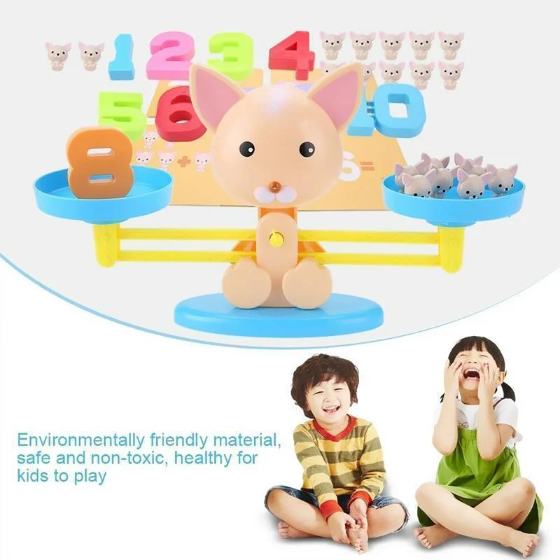 Digital balance small animal educational children's early education game toys