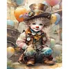 Clown-Full Square Diamond Painting 40*50CM