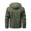 💥 2025 Hot Sale! Men's Outdoor Tactical Jacket with Multiple Pockets, Stand-up Collar and Zippered Hood - Windproof and Cold-resistant for Hiking, Camping, and Fishing