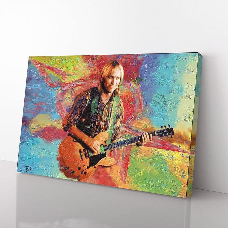The Heartbreakers Tom Petty Canvas Wall Art MusicWallArt