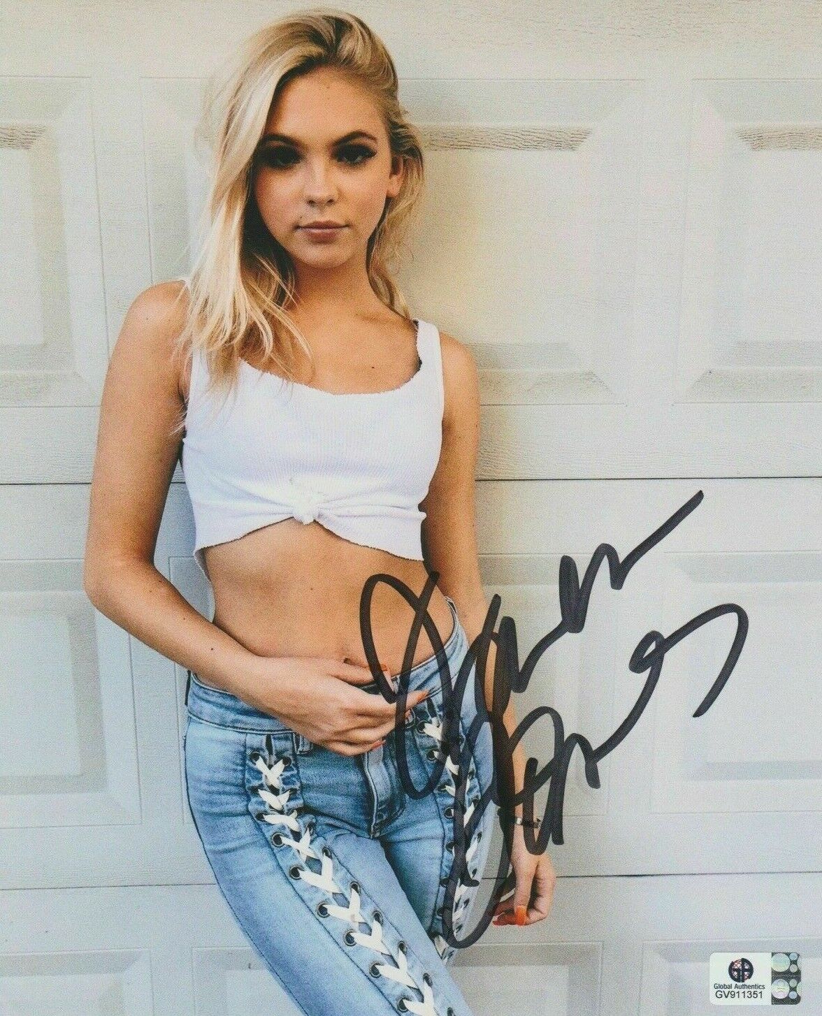 Jordyn Jones * authentic signed autographed 8x10 Photo Poster paintinggraph GA COA