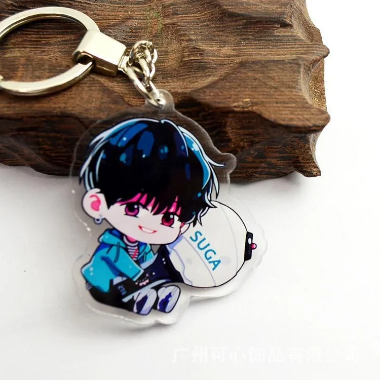 Bts deals chibi keychain