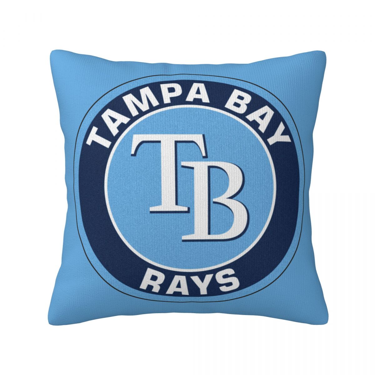 Tampa Bay Rays Circular Icon Decorative Square Throw Pillow Covers