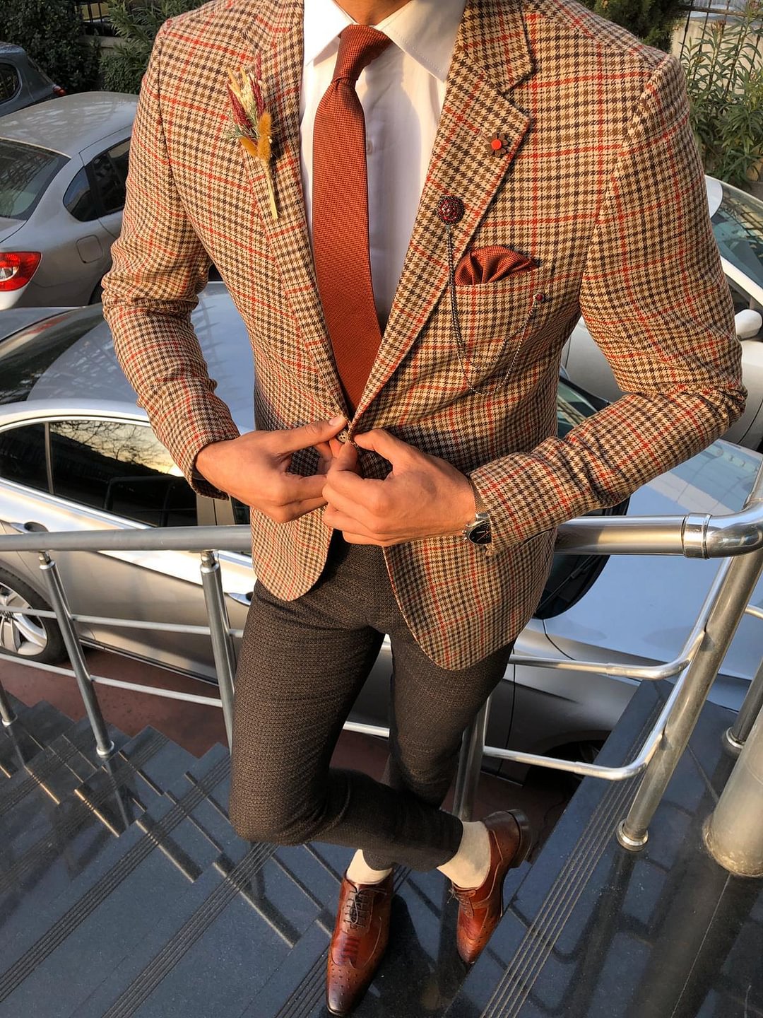 New Look Slim Fit Beige Blazer