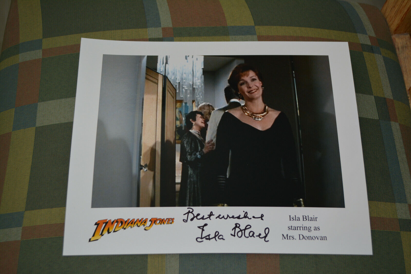 ISLA BLAIR signed autograph In Person 8x10 20x25 cm INDIANA JONES