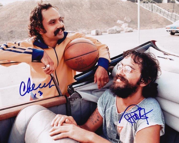 REPRINT - CHEECH AND CHONG Signed 8 x 10 Photo Poster painting Poster