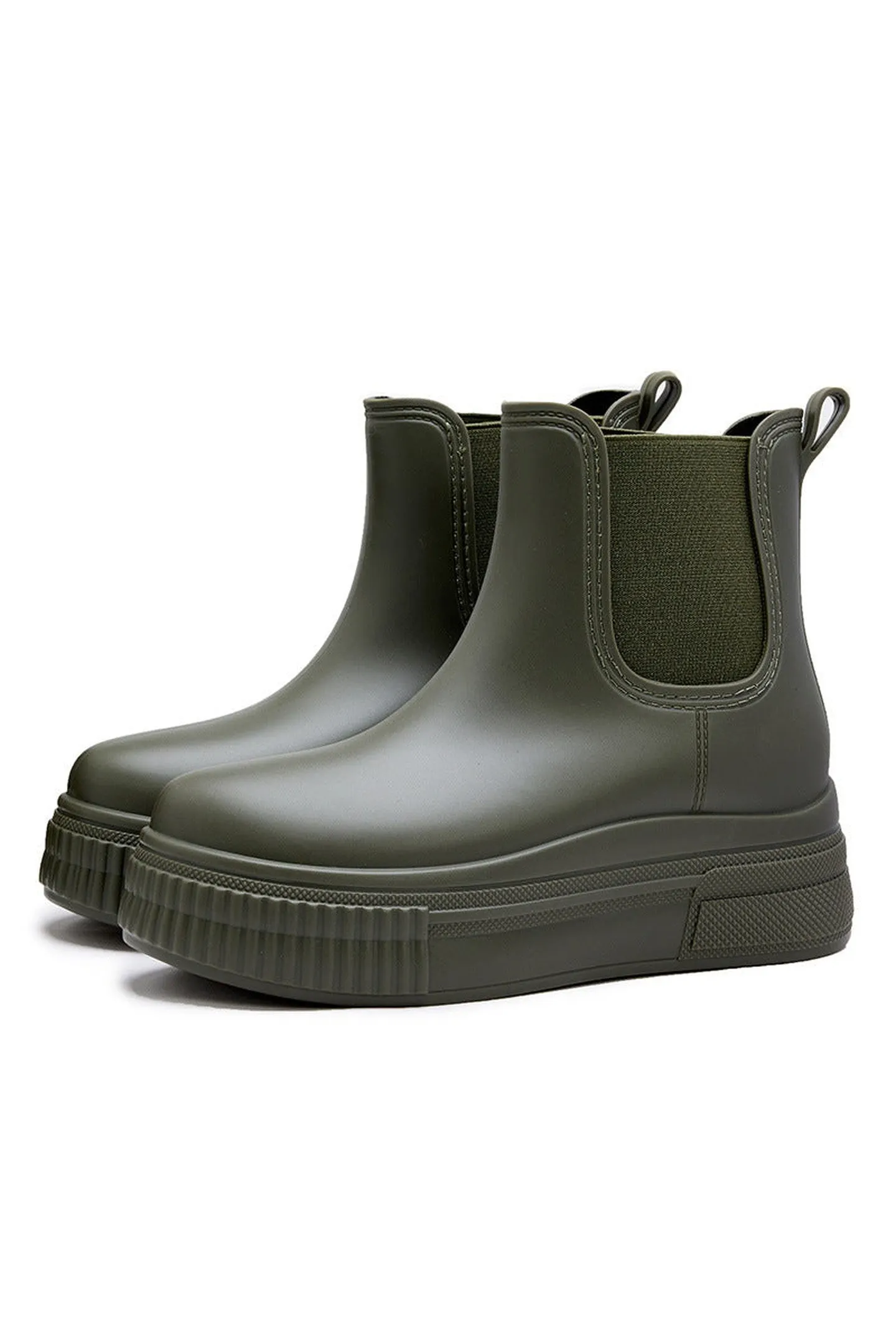Women's Waterproof Platform Chelsea Boots &ndash; City Rain Ready