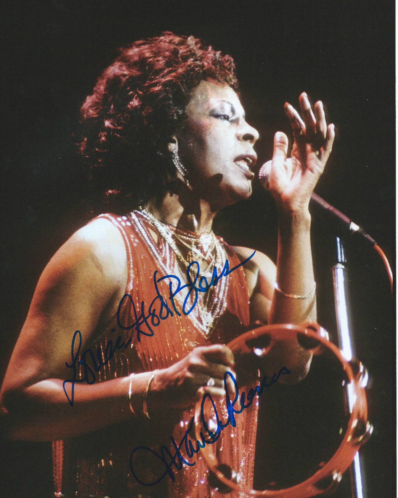 Martha Reeves *LOVE IS LIKE A HEAT WAVE* Signed 8x10 Photo Poster painting COA GFA EXACT PROOF!