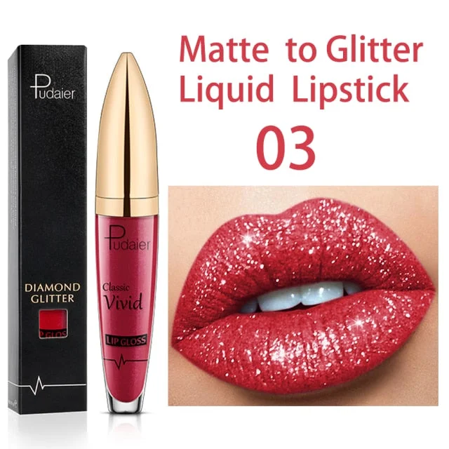 2 In 1 Glitter Lipstick