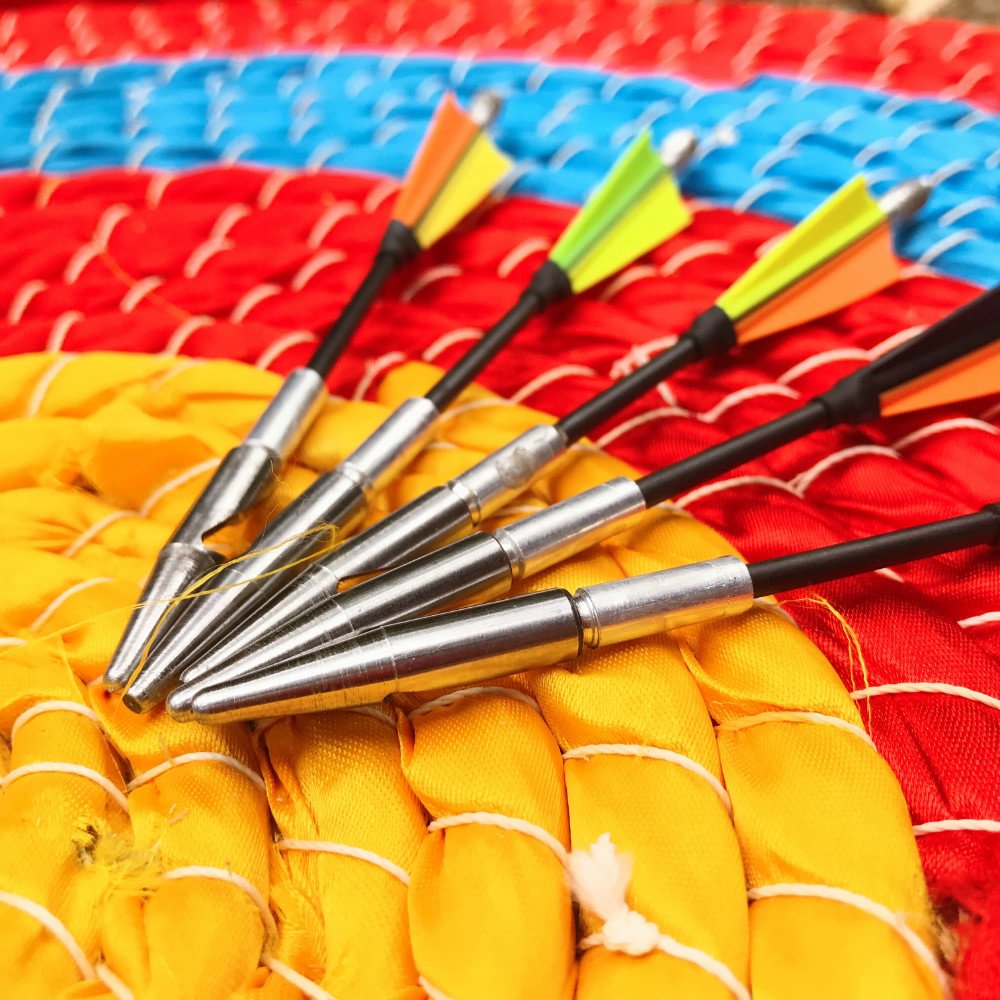 Snipersling new generation carbon fiber slingshot darts with safe blunt