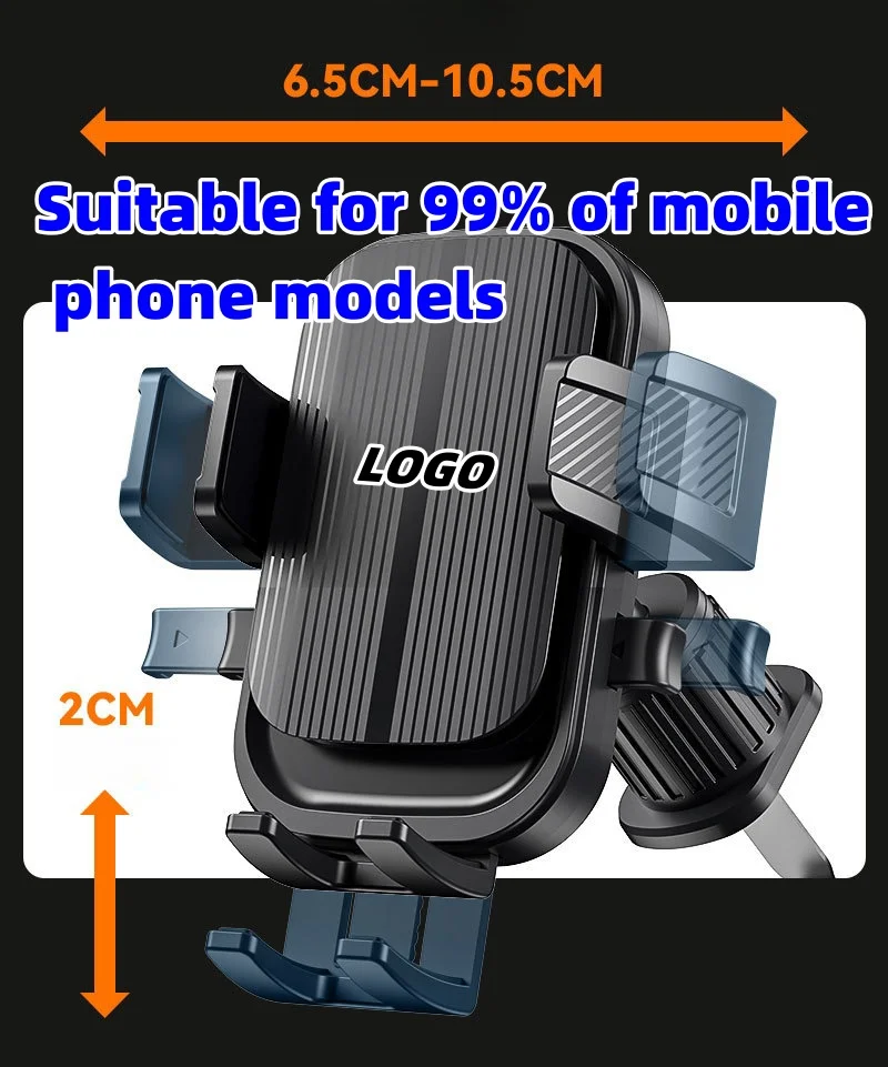 Car air outlet mobile phone navigation holder