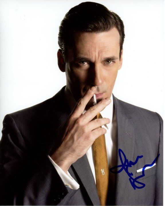 JON HAMM signed autographed DONALD DRAPER MAD MEN Photo Poster painting