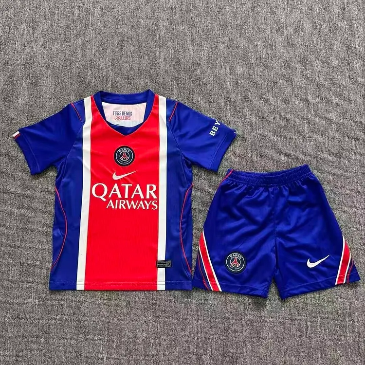 Kids Paris Saint-Germain 26/27 Home Football Jersey 1:1 Thai Quality