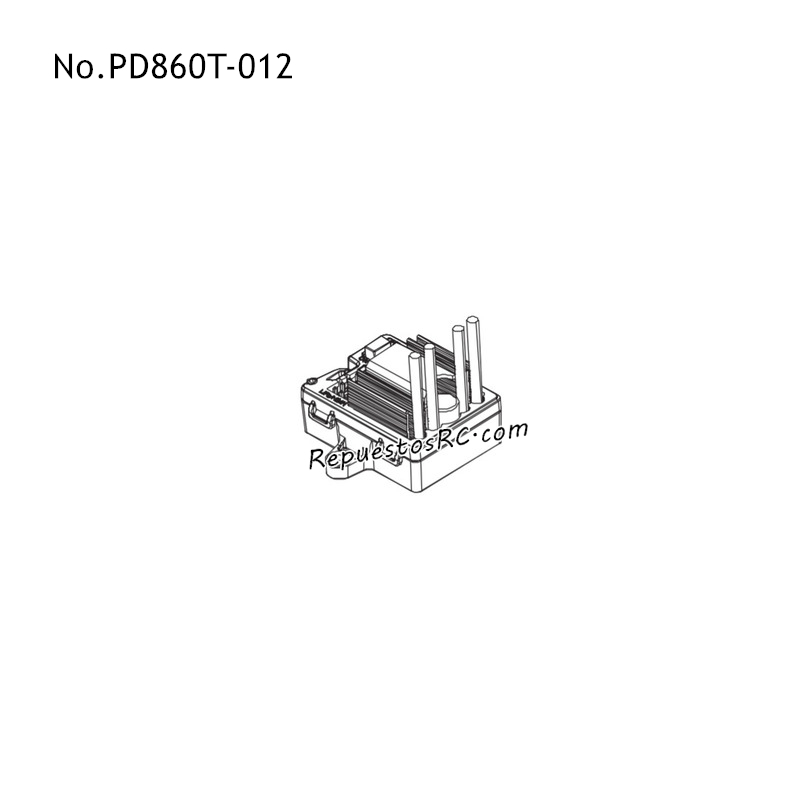 PD RACING TK10 Piezas para Coches RC ESC de 60A PD860T-012
