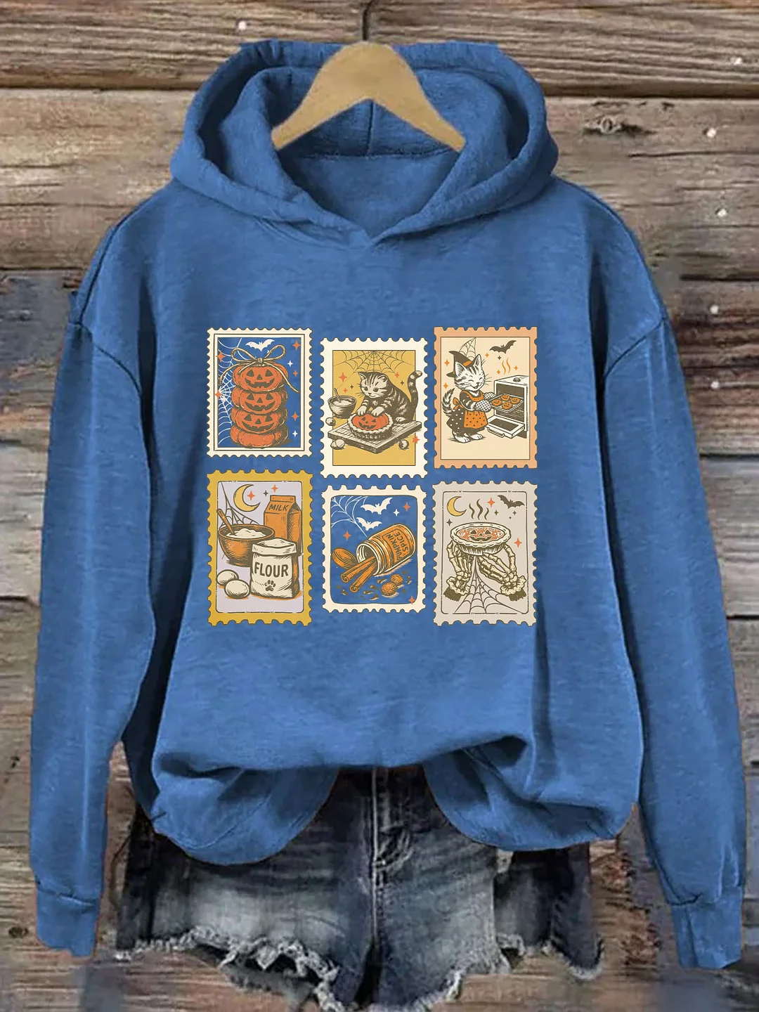 Spooky Cat Halloween Hoodie