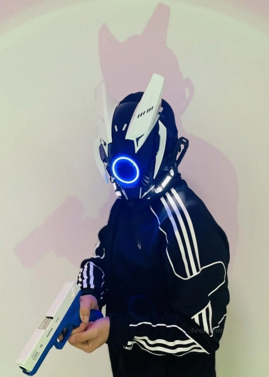 Samurai Robot Helmet Shop Cyberpunk Helmets X