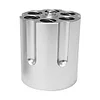 Gun Cylinder Pen Holder Revolver Pen Holder with 6 Slots Pen Pencil Holder Cylinder Design Heavy Duty Non-Slip Aluminum Office Cre