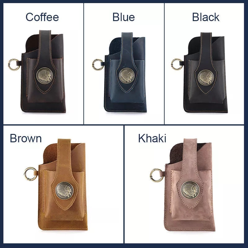40 OFF 💥 Multifunctional Leather Mobile Phone Bag