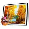 Diamond Painting -DIY Round Drill Riverside Woods
