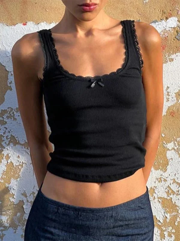 Women's Tiring Patchwork Vest