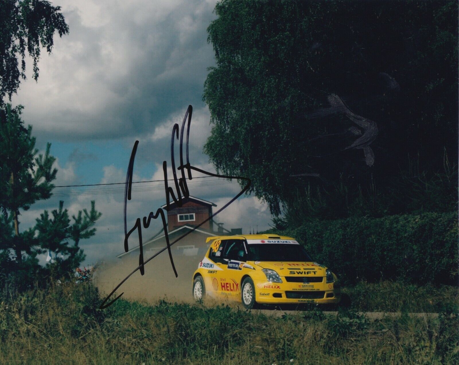 Guy Wilks Hand Signed 10x8 Photo Poster painting - Rally Autograph.