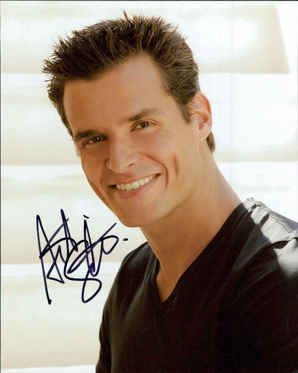 Antonio Sabato Jr. signed 8x10 Photo Poster painting in-person