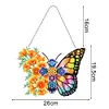 Diamond Painting Butterfly Pendant