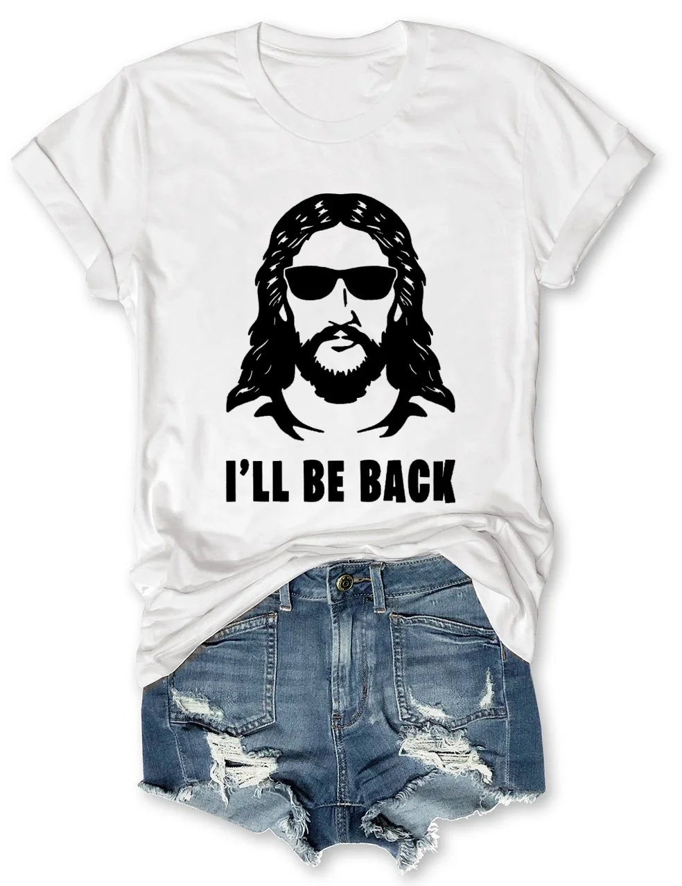 I'll Be Back Jesus T-Shirt