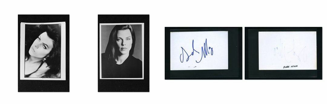 Debi Mazar - Signed Autograph and Headshot Photo Poster painting set - LA Law