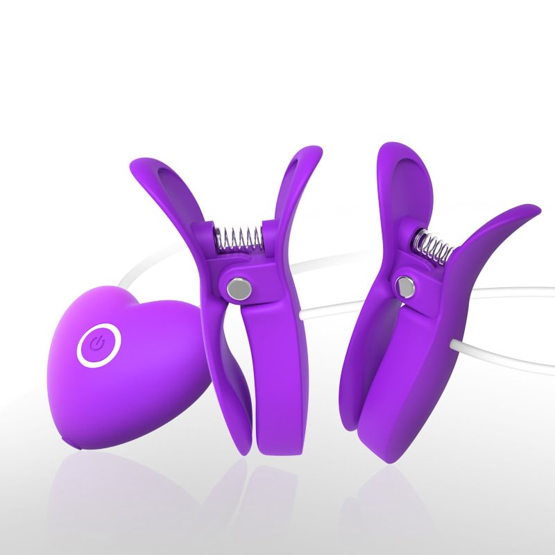 Nipple Clamps Vibrating Breast Clips  