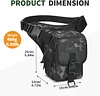 Taktisch Beintasche Milit&auml;r Beinbeutel MOLLE H&uuml;fttasche Sport Tactical Leg Bag Armee Beintaschen Wasserabweisend G&uuml;rteltasche Werkzeugtasche Tasche f&uuml;r Bein Herren Damen Motorrad Wandern Outdoor