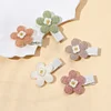 10PCS Sweet Flower Barrettes Cute Hairpins for Kids