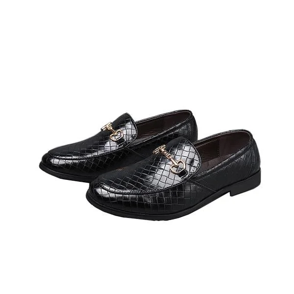 MEN'S SOFT SOLED BUSINESS DRESS SHOES 02455754YL