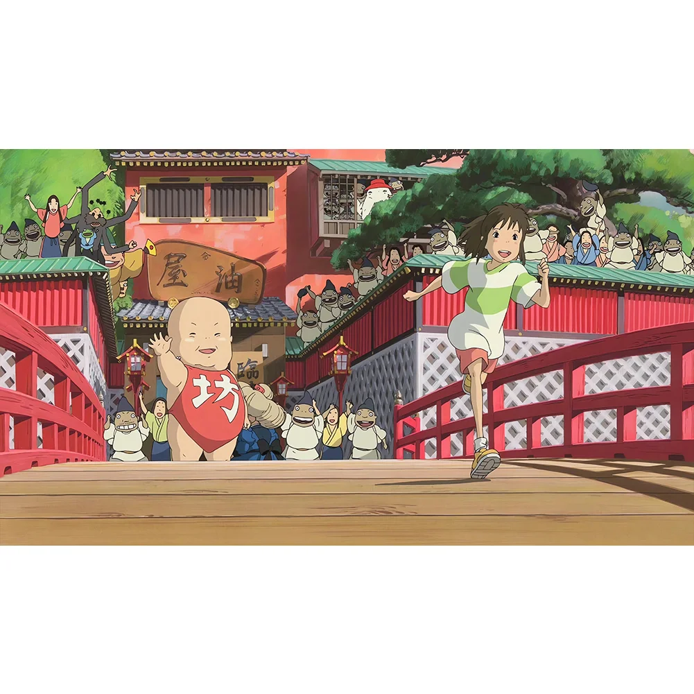 Diamond Painting - Full Round Drill - Spirited Away(Canvas|70*40cm)
