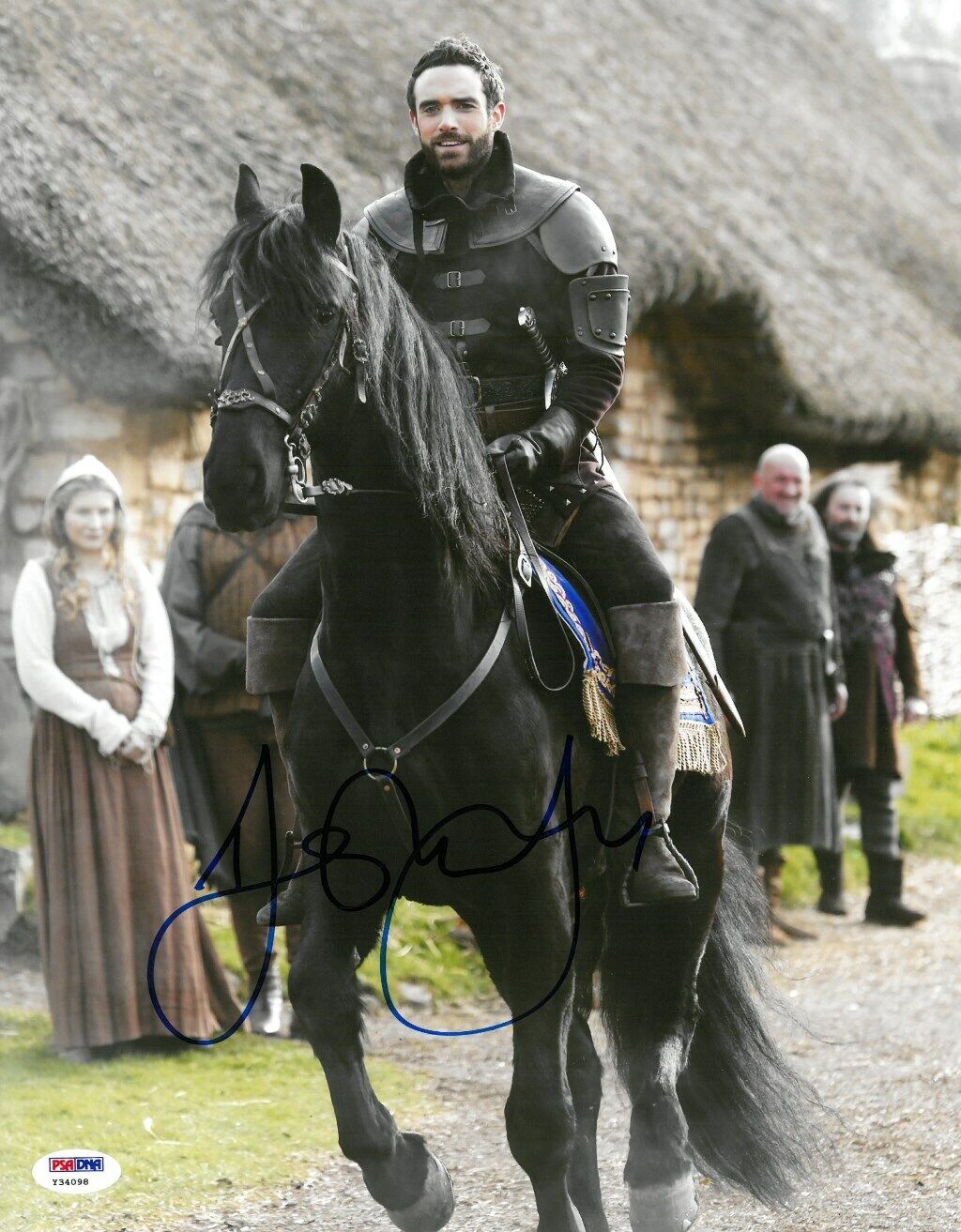 Joshua Sasse Signed Galavant Authentic Autographed 11x14 Photo Poster painting PSA/DNA #Y34098
