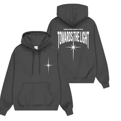 ATEEZ TOWARDS THE LIGHT フーディ パーカー② ATEEZ 2025 World Tour Towards the Light: Will to Power Europe Hoodie