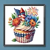 Independence Day Cake - Crystal Rhinestone Diamond Painting