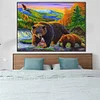Diamond Painting -DIY Full Square Drill Bear(55x75cm)