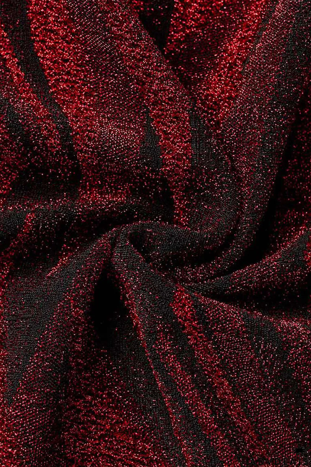 Black Sexy Print Bandage Patchwork V Neck Long Sleeve Two Pieces