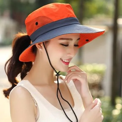Outdoors Tribe Hat Women UV Protection Foldable Sun Hat