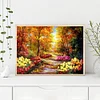 Autumn Forest-Stamped Cross Stitch 11CT 50*40cm