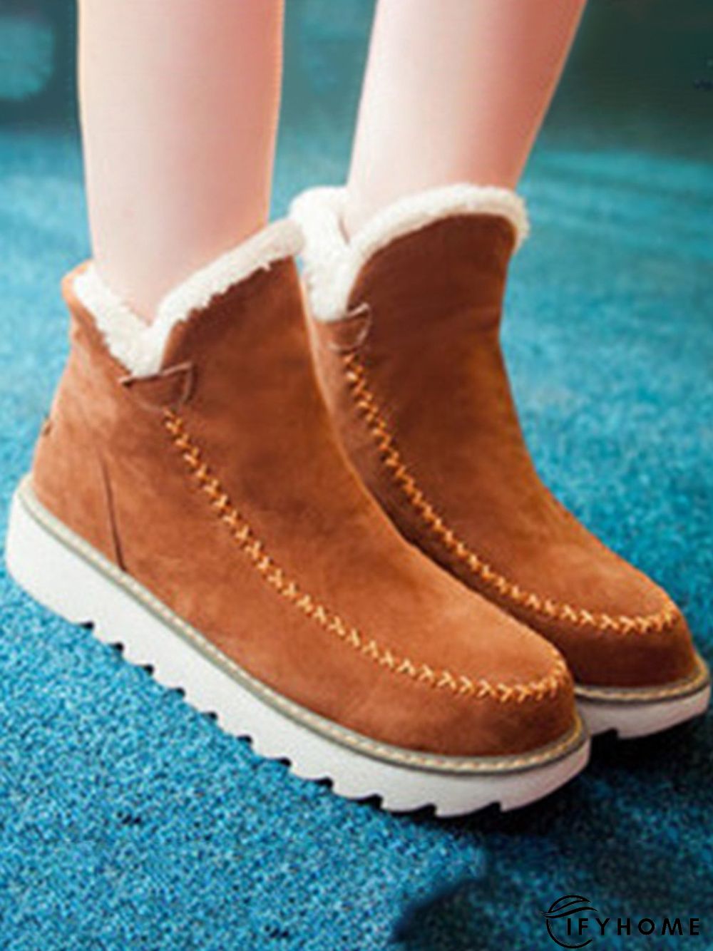 Warm Plush Lightweight Booties | IFYHOME